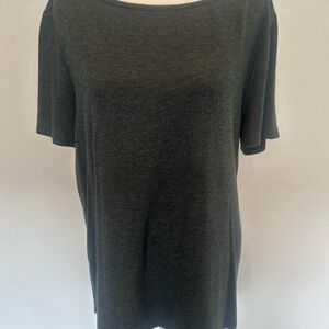 Pink Clover Tunic Top‎ Back Button Detail Casual Everyday Style